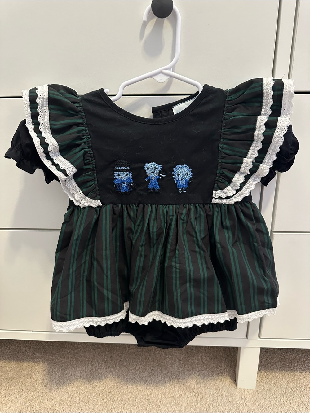Haunted Mansion Disney Inspired Skirted Bubble 12m